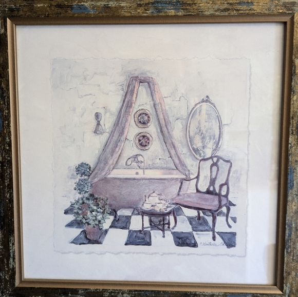 Olson bathroom prints. - Picture 2 of 5